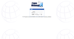 Desktop Screenshot of mail.mostarnamezice.cz