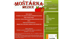 Desktop Screenshot of mostarnamezice.cz